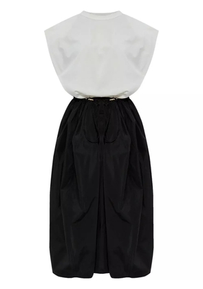 Fabiana Filippi cotton midi skirt - Black