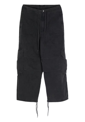 ENTIRE STUDIOS high-waist straight-leg trousers - Blue