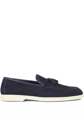 Doucal's tassel suede loafers - Blue