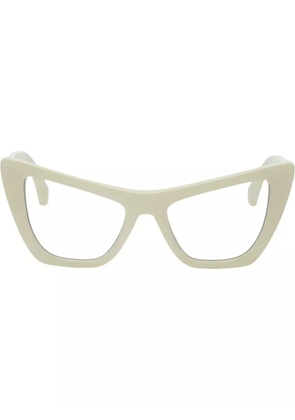 Off-White Eyewear cat-eye frame sunglasses - Blue