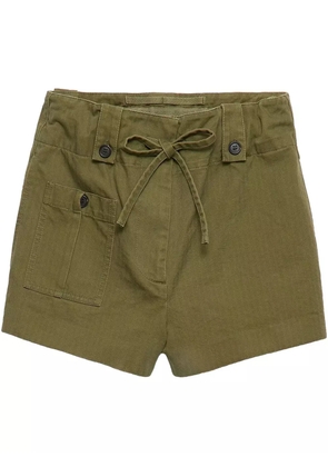 Prada chevron shorts - Green