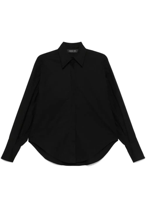 Federica Tosi poplin shirt - Black