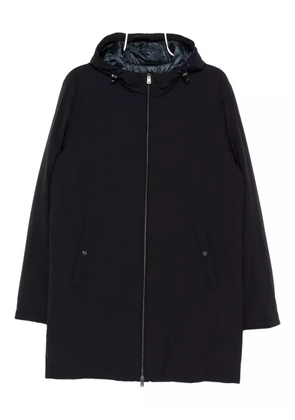 Herno hooded lightweight coat - Blue
