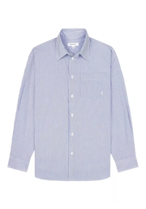 Sporty & Rich striped button-up shirt - Blue