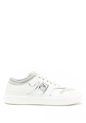 Ferragamo Gancini low-top sneakers - White
