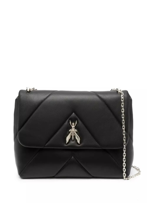 Patrizia Pepe Fly quilted shoulder bag - Black