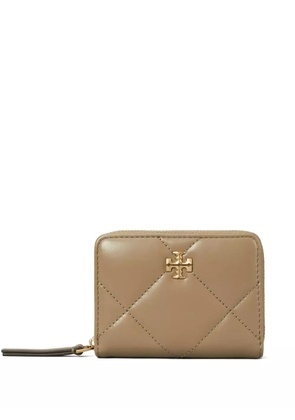 Tory Burch small Kira Diamond wallet - Brown