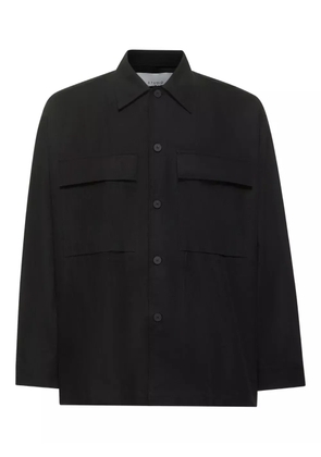 Studio Nicholson cotton-blend shirt - Black