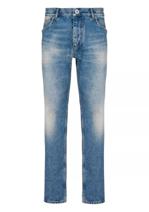 Balmain mid-rise straight-leg jeans - Blue