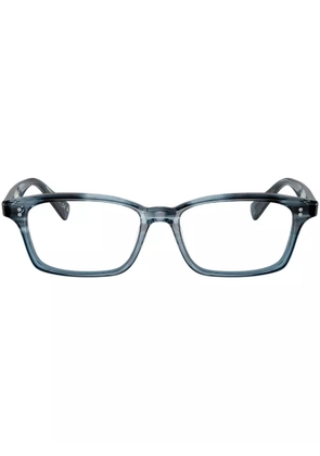 Oliver Peoples rectangle-frame glasses - Blue