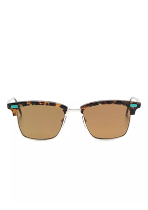 Thom Browne Eyewear tortoiseshell square-frame sunglasses