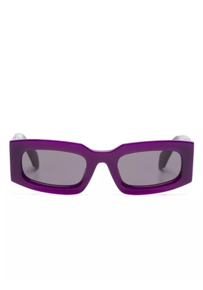 Off-White Eyewear Cary rectangle-frame sunglasses - Purple