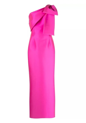 Sachin & Babi Bonnie one-shoulder gown - Pink