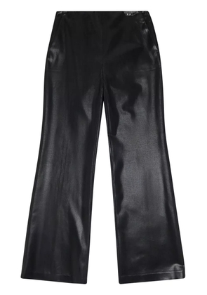 Diesel mid-rise flared trousers - Black