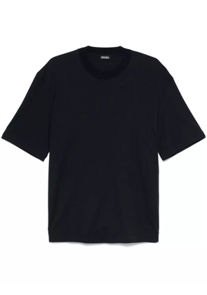 Zegna crew-neck T-shirt - Blue