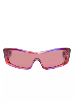 Dita Eyewear oversized-frame sunglasses - Red