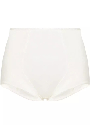 Dolce & Gabbana high-waisted satin briefs - White