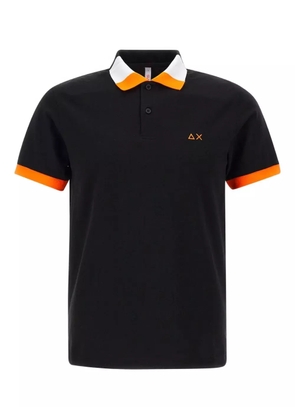 Sun68 jersey polo shirt - Black