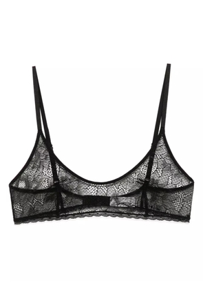 Kiki de Montparnasse Dahlia Soft lace bra - Black