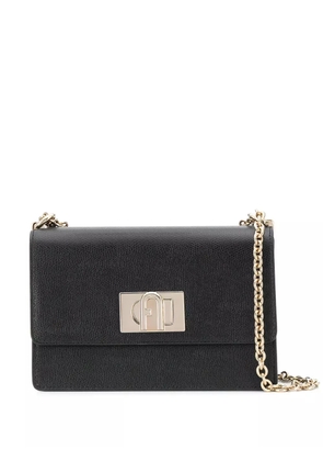 Furla Bakare flip lock shoulder bag - Black