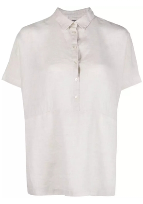 Kristensen Du Nord button-up short-sleeve shirt - Neutrals