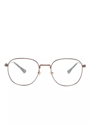 Persol PO1007V round-frame glasses - Brown