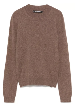 Karl Lagerfeld cashmere sweater - Neutrals