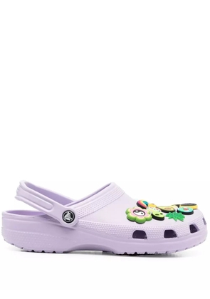 Crocs patchwork croc slides - Purple