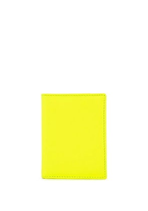 Comme Des Garçons Wallet colour-block cardholder wallet - Yellow