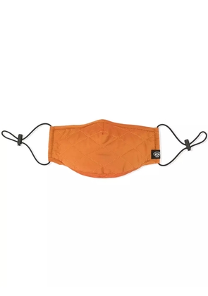 Mostly Heard Rarely Seen quilted face mask - Orange