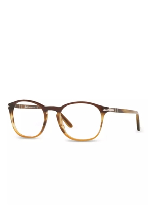 Persol round-frame glasses - Brown