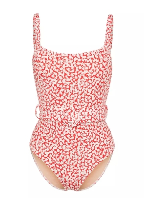 Evarae Cassandra floral swimsuit - Red