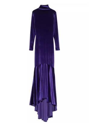 Atu Body Couture velvet mermaid gown - Purple