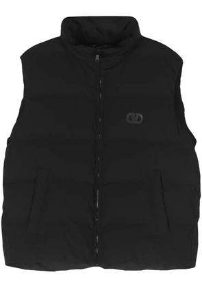 Valentino Garavani VLogo Signature down gilet - Black