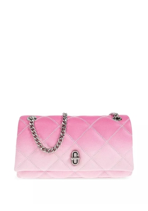 Marc Jacobs The quilted small Dual chain cross body bag - Pink