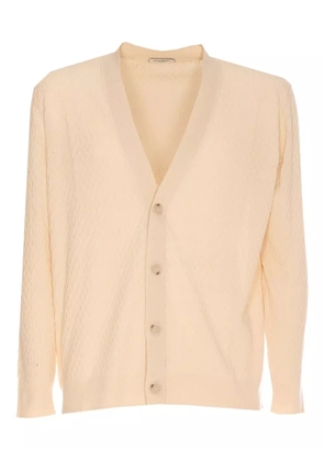 Paolo Pecora knitted cardigan - Neutrals