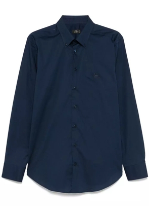ETRO poplin shirt - Blue