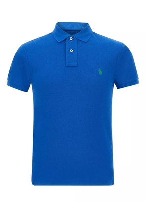 Polo Ralph Lauren Polo Pony-embroidered polo shirt - Blue