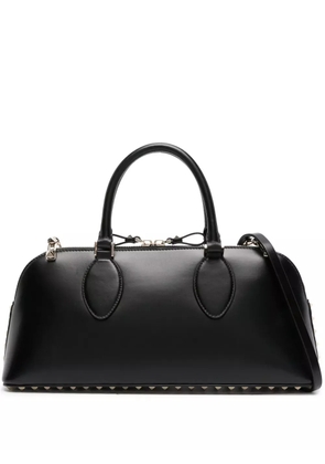 Valentino Garavani Rockstud-embellished leather tote bag - Black