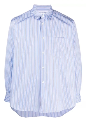 Comme Des Garçons Shirt striped long-sleeve shirt - Blue