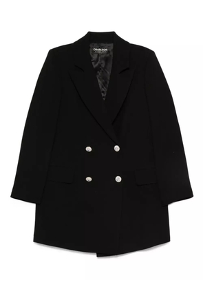 CHIARA BONI La Petite Robe Ecoply embellished double-breasted coat - Black