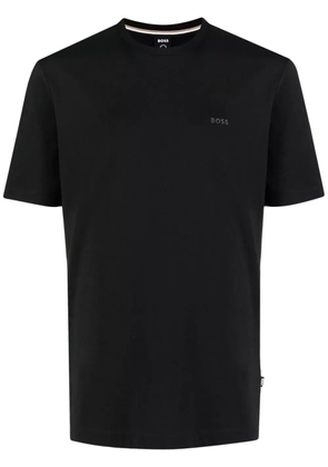 BOSS logo-print T-shirt - Black