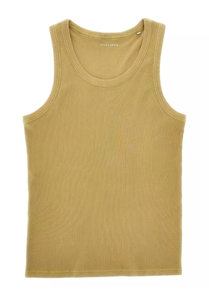 Sunflower ribbed tank top - Green