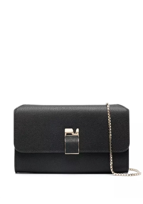 Valextra pebbled leather clutch - Black