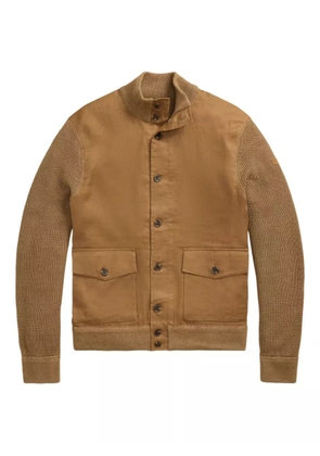 Polo Ralph Lauren Hybrid panelled jacket - Brown