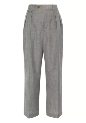Auralee Tropical straight-leg trousers - Grey