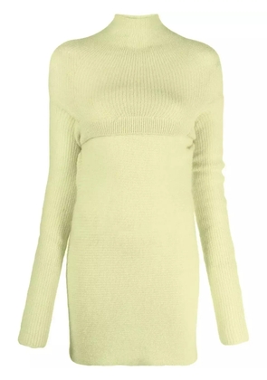 Philosophy Di Lorenzo Serafini layered knitted dress - Yellow