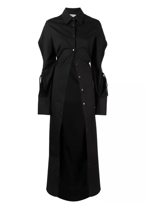 Monse long cotton shirt - Black