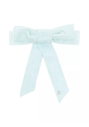 Parlor velvet hair clip - Blue