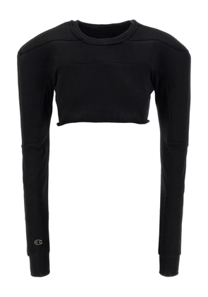 Rick Owens x Champion Girdered cotton sweater - Black